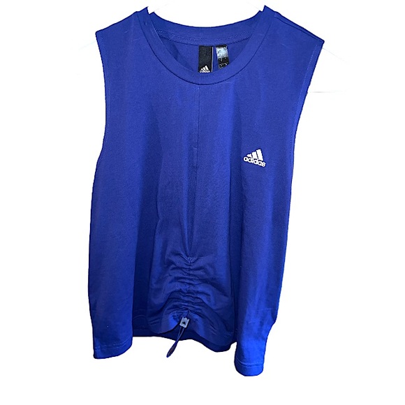 *See description* NEW Blue Adidas Tank Top! - Picture 2 of 5